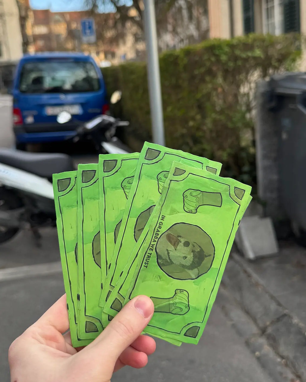 Grabba Dolla Sticker