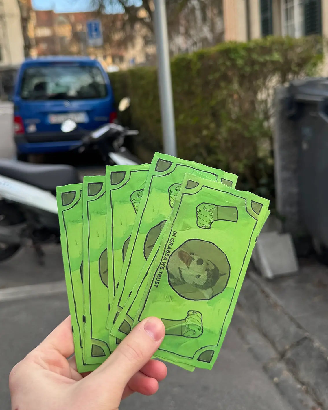 Grabba Dolla Sticker