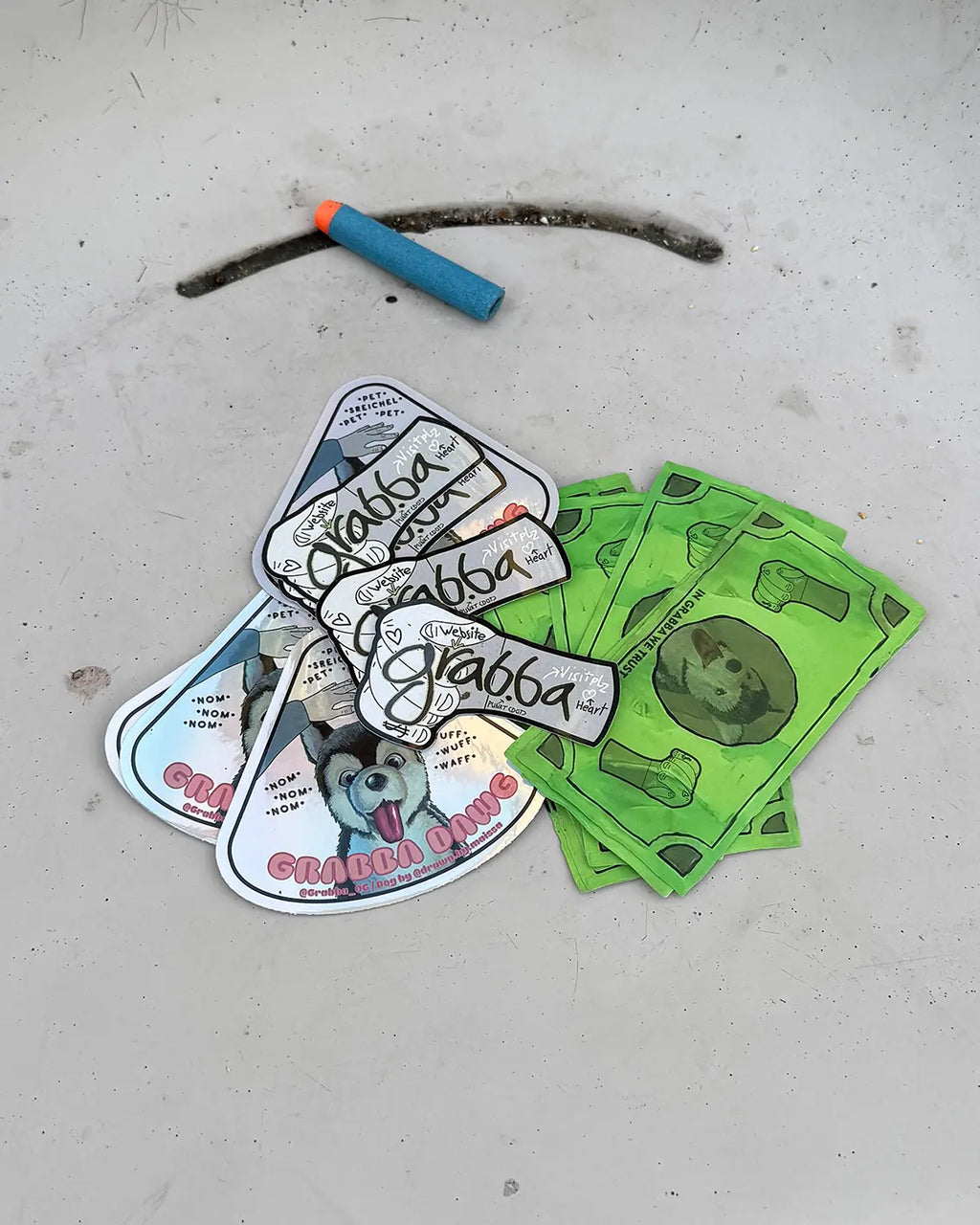 Grabba Sticker Pack #1