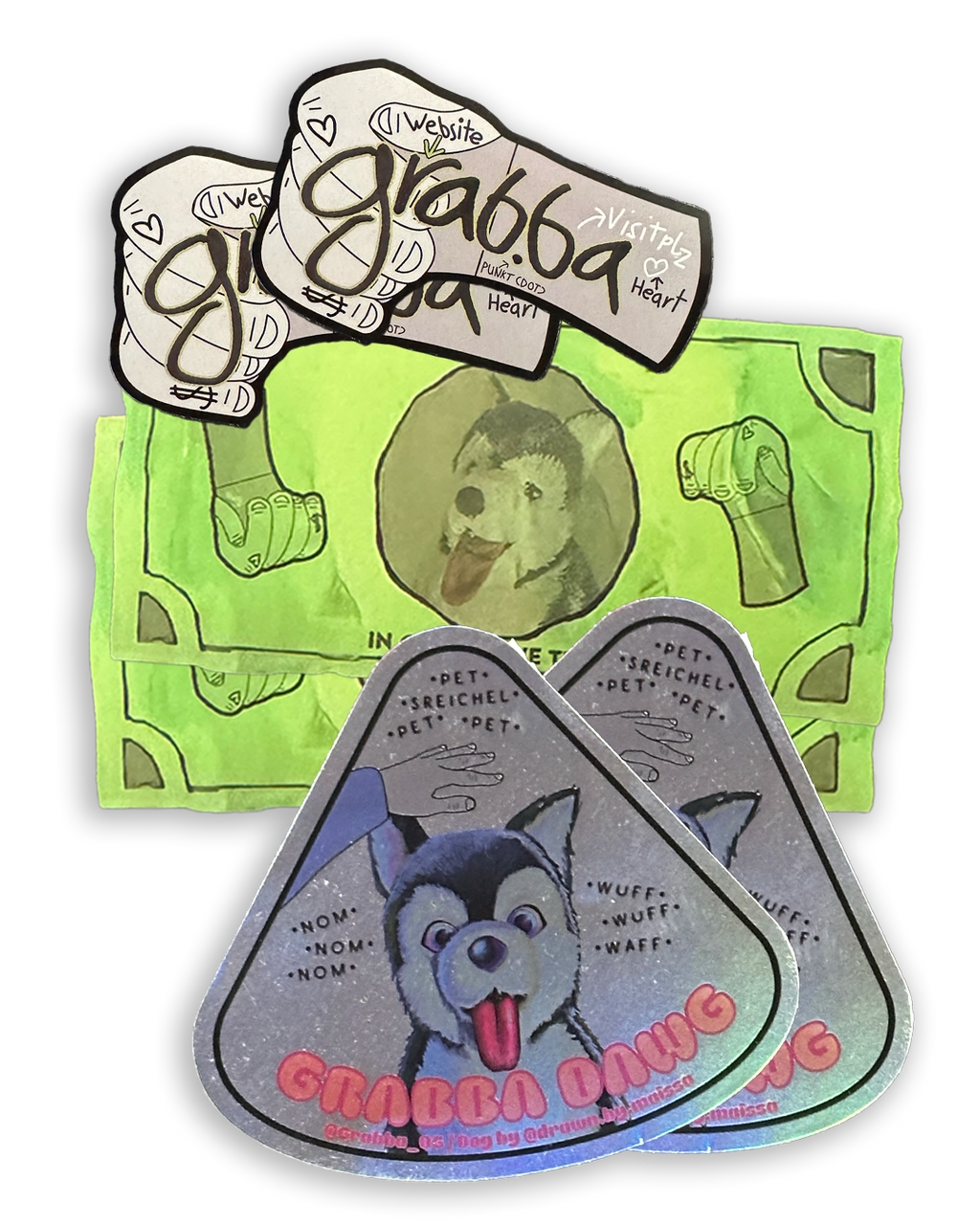 Grabba Sticker Pack #1