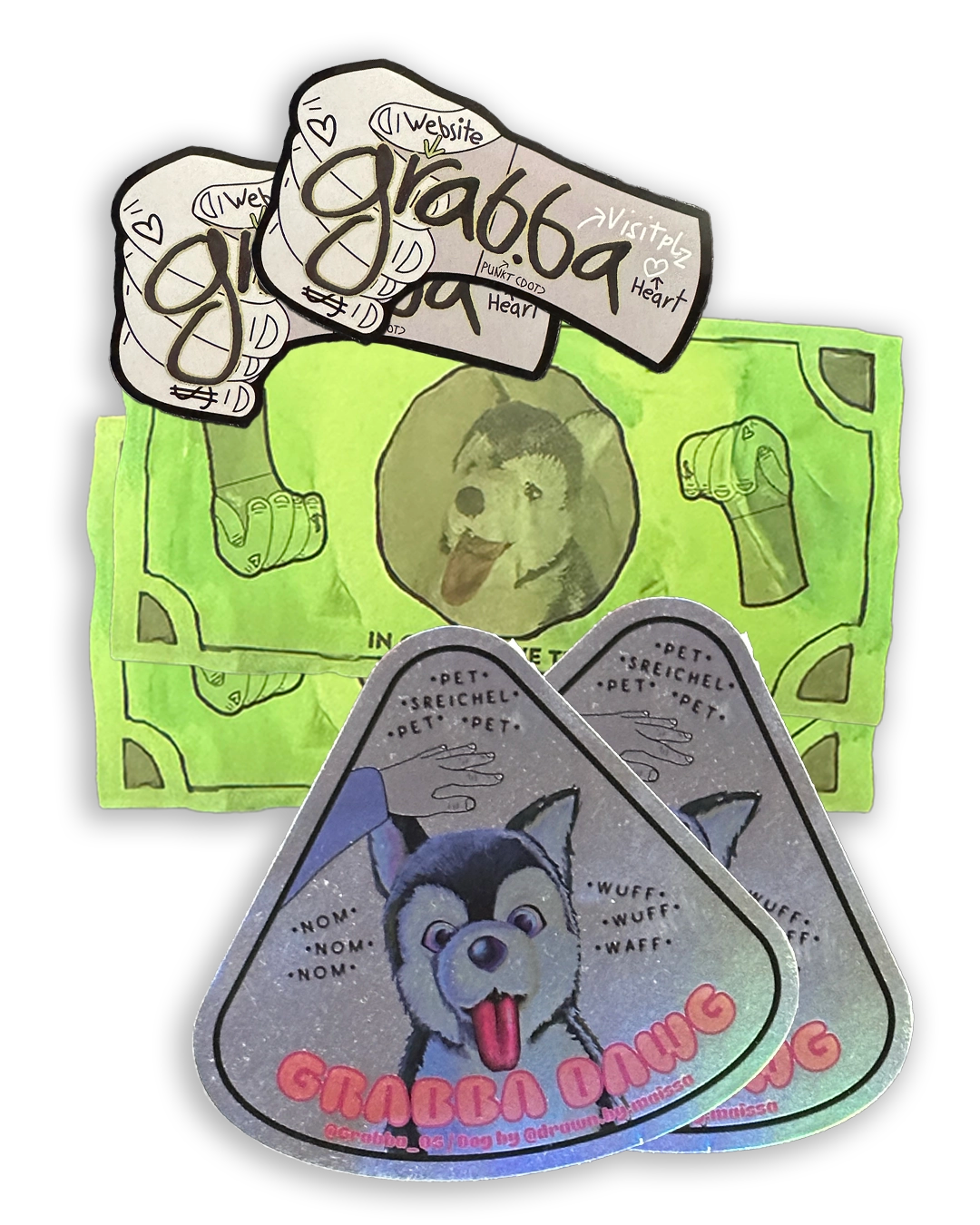 Grabba Sticker Pack #1